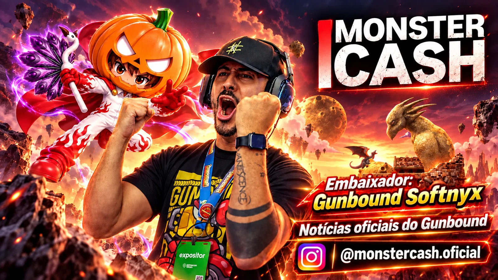 Image from Monster Cash - César Augusto